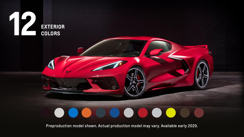 Illustration for article titled The 2020 Chevrolet C8 Mid-Engine Corvette Has 495 HP And Better Tech Than Ever
